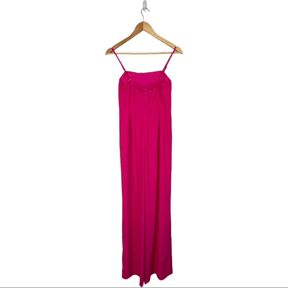 Endless Rose Pink Wide Leg Jumpsuit - Picture 6 of 9